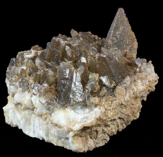 Dogtooth Calcite Crystal Cluster - Morocco #57377